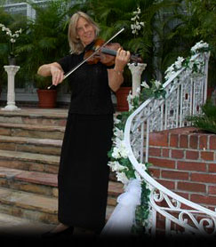Beverly Chapman Strolling Viloin Jacksonville, Florida Weddings